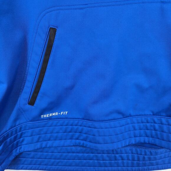 Nike Hoodie Pullover‎ Mens Blue XL Elite Basketball Therma-Fit 2151 - Picture 4 of 11